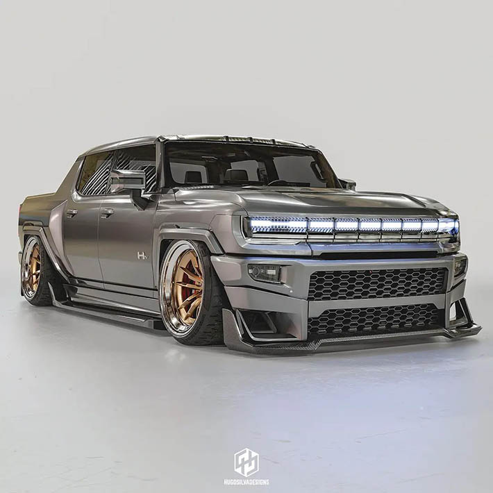 Hummer EV �� hugosilvadesigns