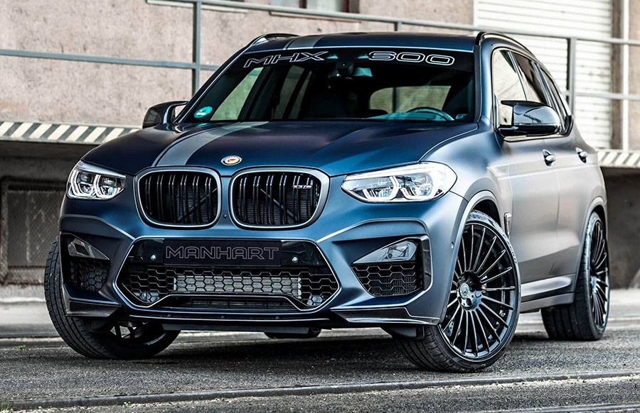 BMW X3 M �� Manhart ������������ �� 635 ��������� ���