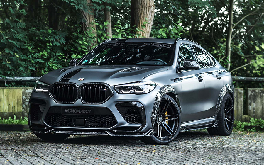 Manhart BMW X6 M-Tuning: ���� ������� � 730 �.�. �� �������